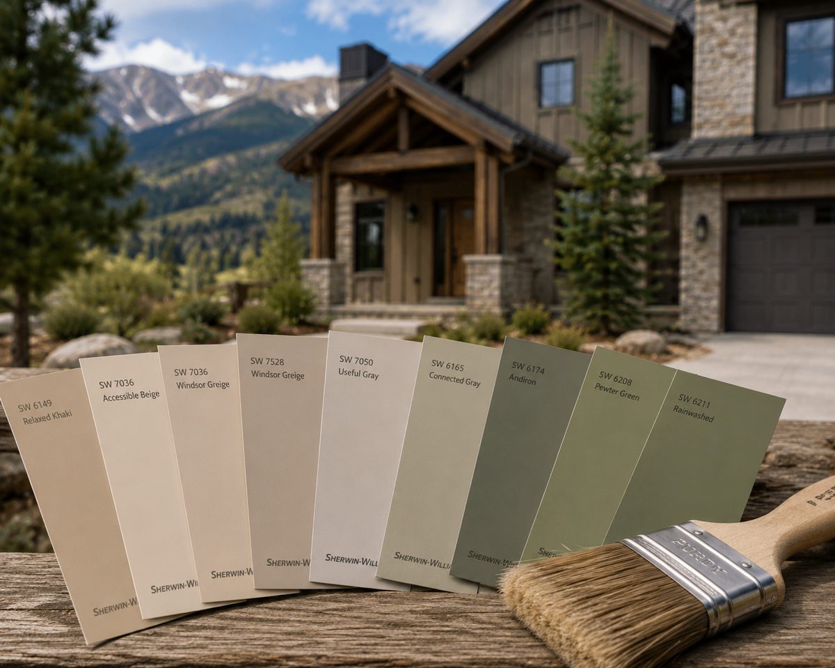 How to Choose Exterior Paint Colors That Fit Your Neighborhood (Fort Collins & Northern Colorado Guide)